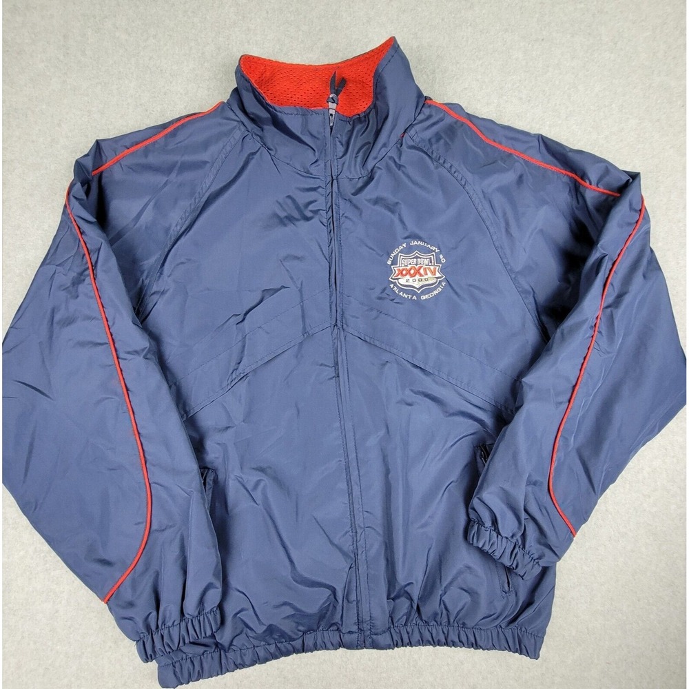 Puma‎ Jacket Windbreaker Super Bowl 2000 Atlanta Vintage Titans Rams